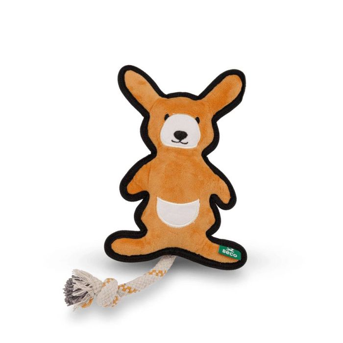 М'яка іграшка для собак з канатиком Beco Pets Кенгуру