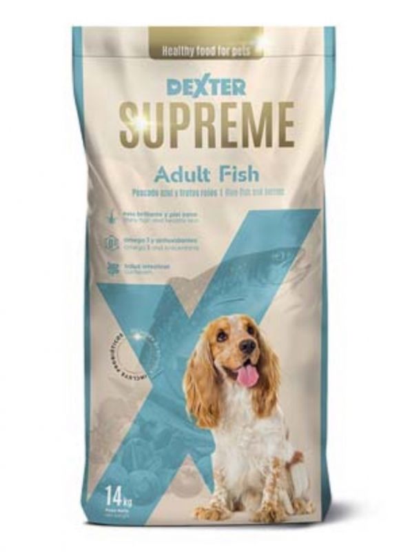 Dexter Supreme Adult Fish Сухий корм для собак з рибой 14 кг   