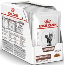 АКЦІЯ Royal Canin Gastrointestinal Feline вологий корм для кішок при порушеннях травлення 8+4 по 85 г 