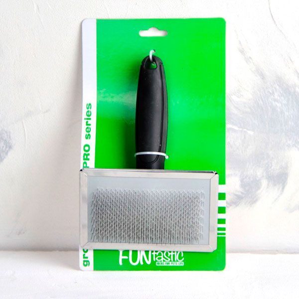 Пуходерка 12х19см гумова ручка 12 см FUNtastic D9500-13 