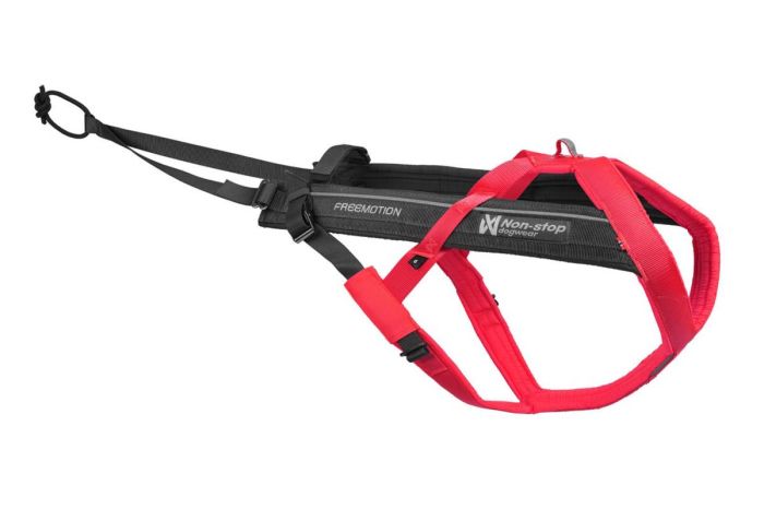 Шлейка для собак Freemotion harness 5.0 Non-stop dogwear Рожевий/Сірий 3