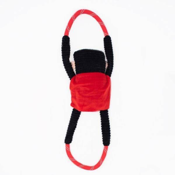 М'яка іграшка для собак Дракула ZippyPaws Halloween RopeTugz Dracula з пищалкою