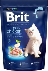 Brit Premium by Nature Cat Kitten Сухий корм для кошенят з куркою 800 гр
