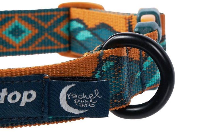 Нашийник для собак Trail quest collar RP signature edition Non-stop dogwear Бірюзовий/Дуб S