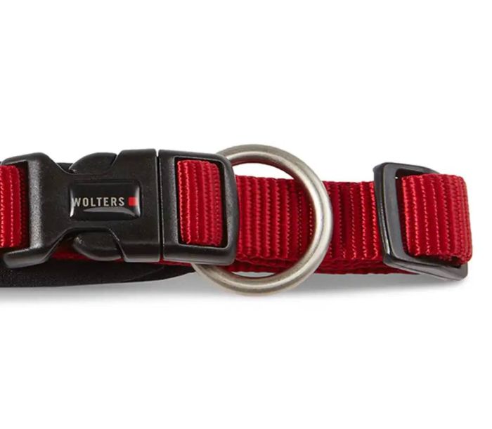 Нашийник для собак пом'якшений Wolters Professional Comfort 0 25-28 см / 15 мм Червоний