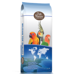 Корм Deli Nature Amazons Brilliant для великих папуг низькокалорійний з шипшиною, 15 кг DN для великих папуг, низькокалорійний, з шипшиною, Amazons Brilliant-61, 15 кг