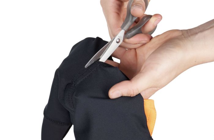 Комбінезон для собак жіночої статі Non-stop dogwear Protector dog suit F Помаранчевий 80