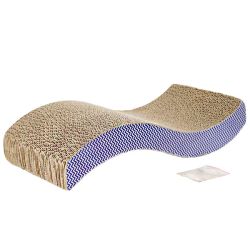 Дряпка картонна TIGER DK01 блакитна, 43х21х5 см 