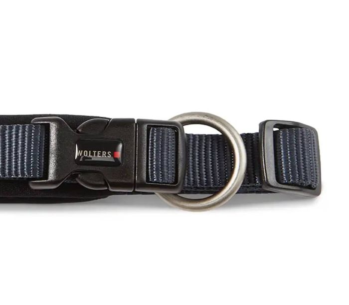 Нашийник для собак пом'якшений Wolters Professional Comfort 8 60-65 см / 35 мм Графітовий