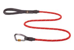 Рефлекторний повідець канат для собак Ruffwear Knot-a-Leash™ S 1,5 м / 7 мм Червоний