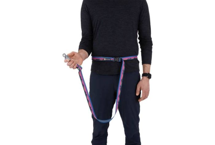 Регульований повідець для собак Ruffwear Crag EX™ Рожево-синій