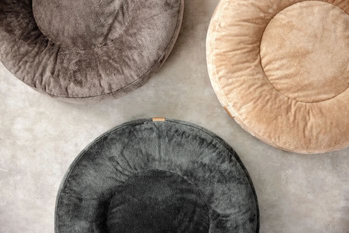 Лежак для собак Palopa Donut Fippa Сірий S