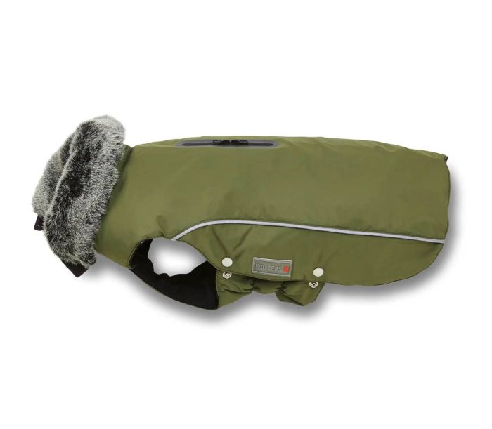 Куртка парку для собак Wolters Amundsen 60 см Оливковий