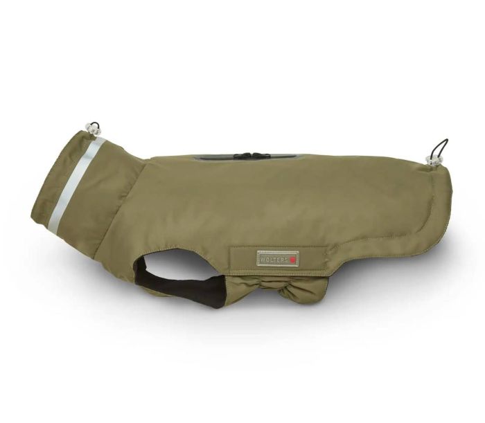 Попона дощовик для мопсів та бульдогів Wolters Modern Classic Оливковий 46 см