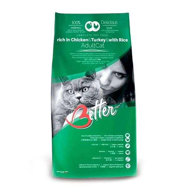 Better Adult Chicken  Turkey  Rice з куркою, індичкою та рисом 1,5 кг