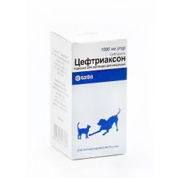 Цефтриаксон БХФЗ-напівсинтетичний антибіотик 1 гр 