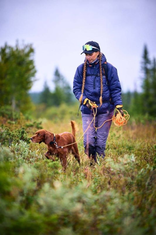 Повідець для собак Protector round long line Non-stop dogwear Помаранчевий 10 м