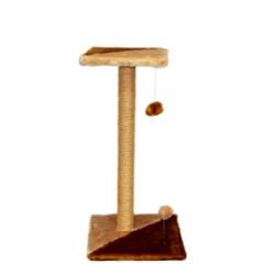 Когтеточка ДРП-31, сизаль бежевий