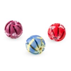 Мяч спіральний, Sum-plast, іграшка для собак  3, 6 см