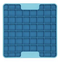 Лизальний килимок антистрес для маленьких собак собак LickiMat Mini Tuff Playdate Turquoise, тверда основа