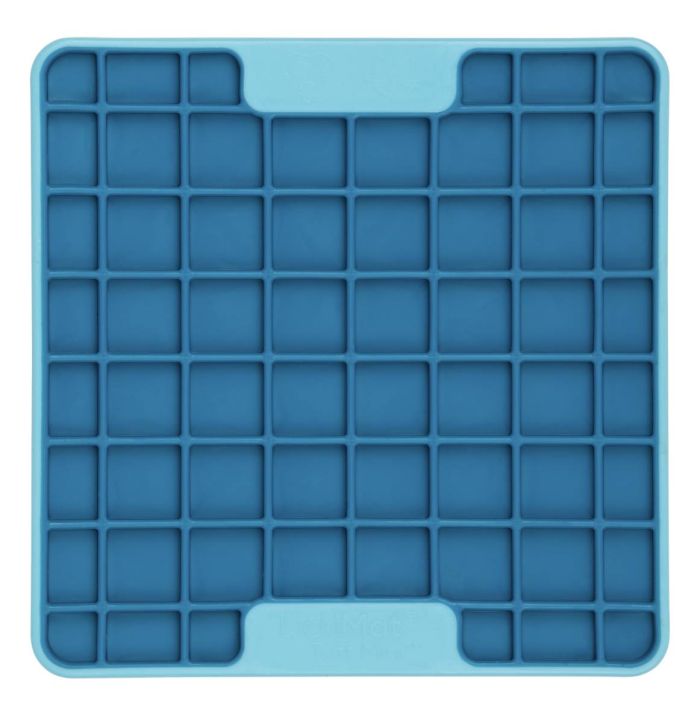 Лизальний килимок антистрес для маленьких собак собак LickiMat Mini Tuff Playdate Turquoise, тверда основа