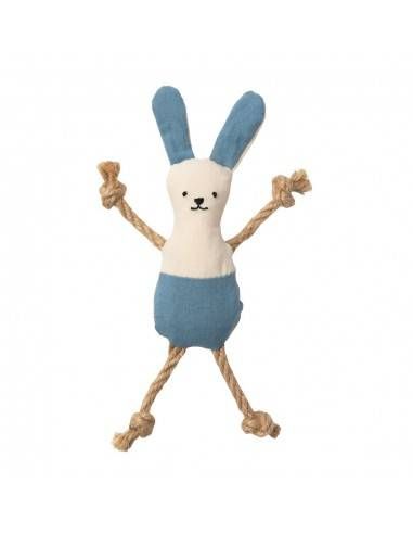 М'яка іграшка для котів FuzzYard Зайчик Блакитний