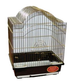Клітка для птахів 113g золото Золота клітка