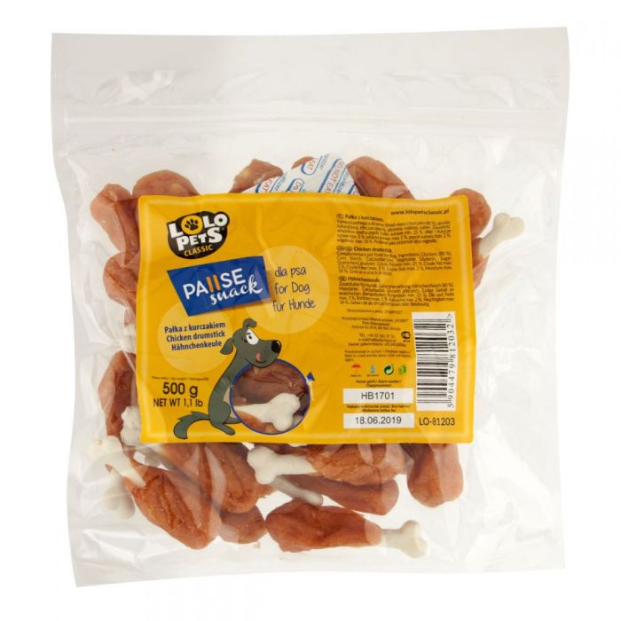 PAUSE snack стегно куряче на кальцинованій кісточці 500г 