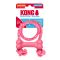 Іграшка для цуценят KONG Puppy Goodie Bone з мотузкою Рожевий XS