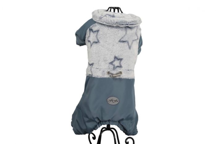 Норман комбінезон на овчині без силікону для собак хлопчиків M