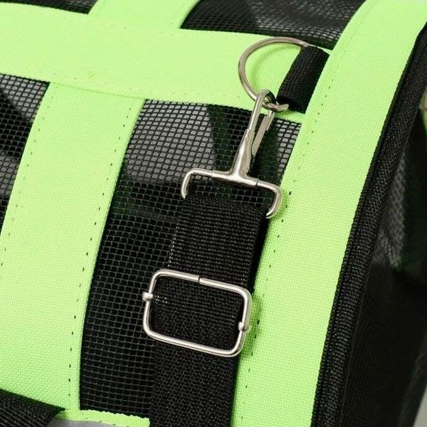 Сумка-переноска для тварин салатова 45  26 см