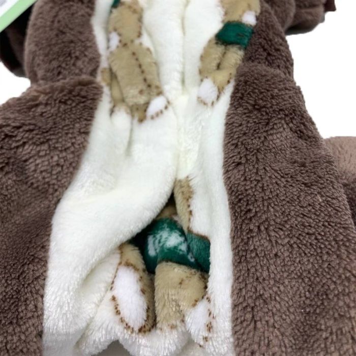 Тедді комбінезон для собак хлопчиків махра на хутрі S