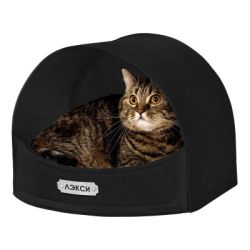 Лежак для кішок Люлька чорна 1 35 x 30 x 28 см