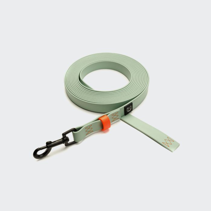 Повідець для собак Cloud7 Long Line Ipanema 5 м / 1.3 см М'ятний S