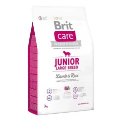 Brit Care L Junior з ягням і рисом для цуценят великих порід 3 кг