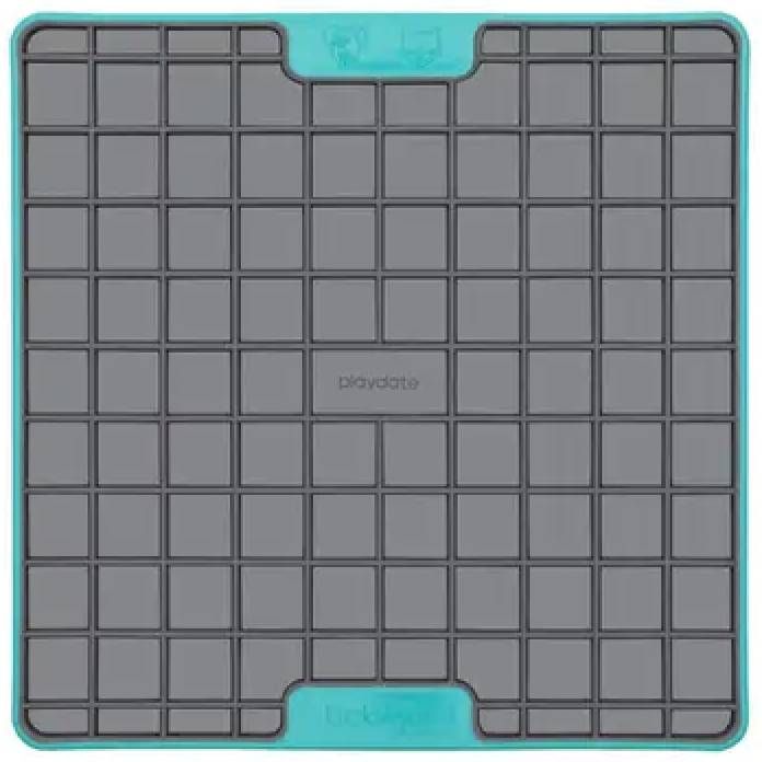 Лизальний килимок антистрес для собак LickiMat Playdate Tuff Purple, тверда основа