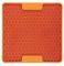 Лизальний килимок антистрес для маленьких собак собак LickiMat Mini Tuff Soother Orange, тверда основа