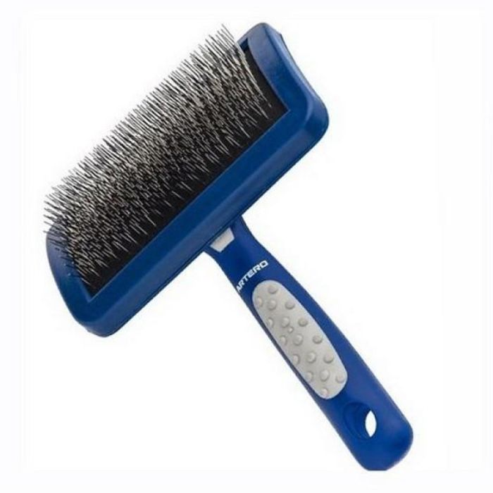 Пуходерка Пластикова прогумована ручка 17124 см 