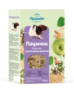 Корм для гризунів Пацючок 500г Природа Корм для гризунів Пацючок 500гр. Природа