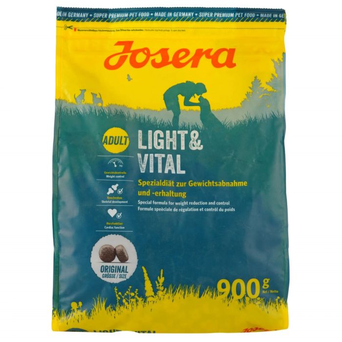 Josera Light Vital із куркою сухий корм для малоактивних собак 900 г 