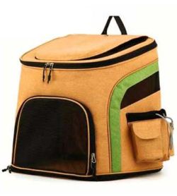 Рюкзак квадрат з сіткою тканина 40х42х32 см латте Рюкзак квадрат с сеткой ткань 40х42х32 см латте