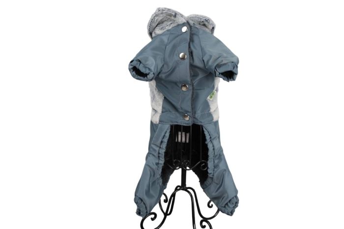 Норман комбінезон на овчині без силікону для собак хлопчиків S3