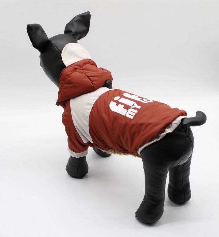 Октавія куртка з капюшоном, дівчинка, цеглястий. XS (А25В31-40см)