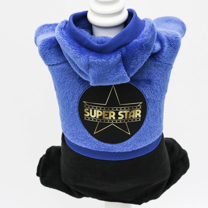 Суперстар комбінезон для собак хлопчиків махра M