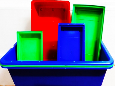 Піддон 80  45 для клітини шиншила-80 з 3-х рівнів ДФ 