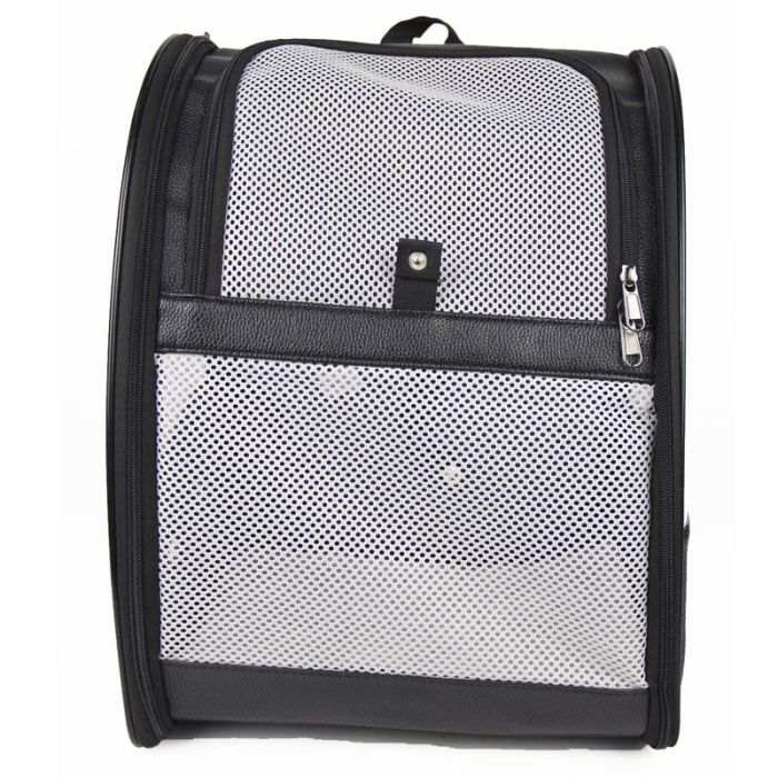 Рюкзак сітка тканина чорний 32х41х28 см 