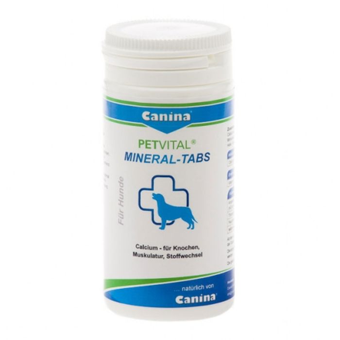 Petvital mineral-tabs-мінеральний комплекс для собак Petvital mineral-tabs Canina 723102 мінеральний комплекс для собак 50 табл