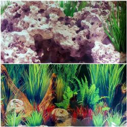 Фон для акваріума двосторонній 40 см х15 м 119653 