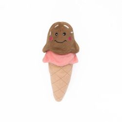 М'яка іграшка для собак морозиво ZippyPaws NomNomz Ice Cream з пищалкою