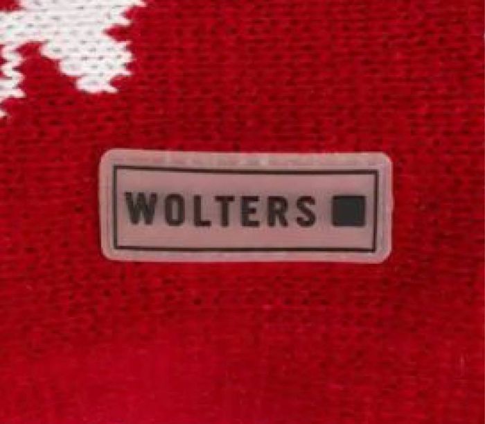 В'язаний светр для собаки Wolters Moose з візерунком Лось 20 см Червоний